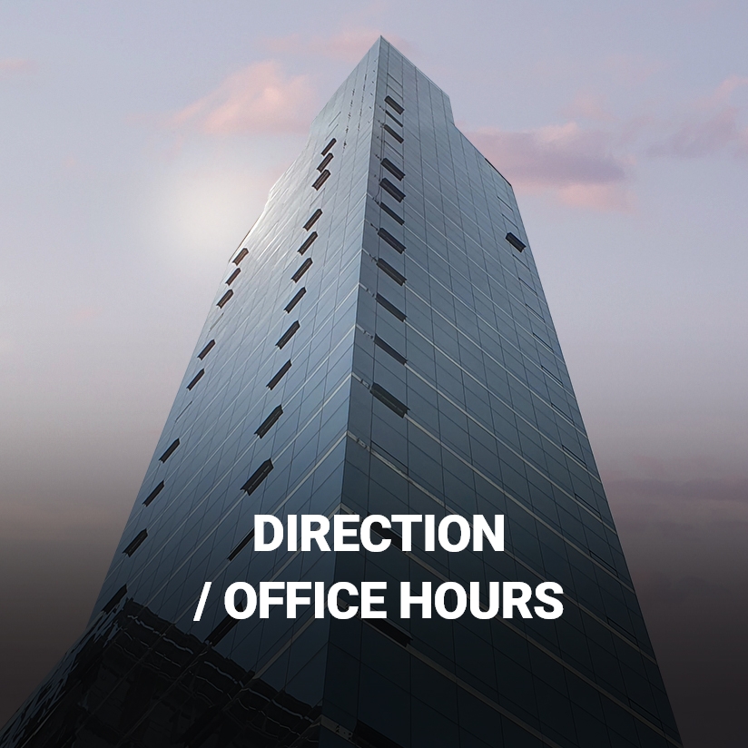 DIRECTION / OFFICE HOURS