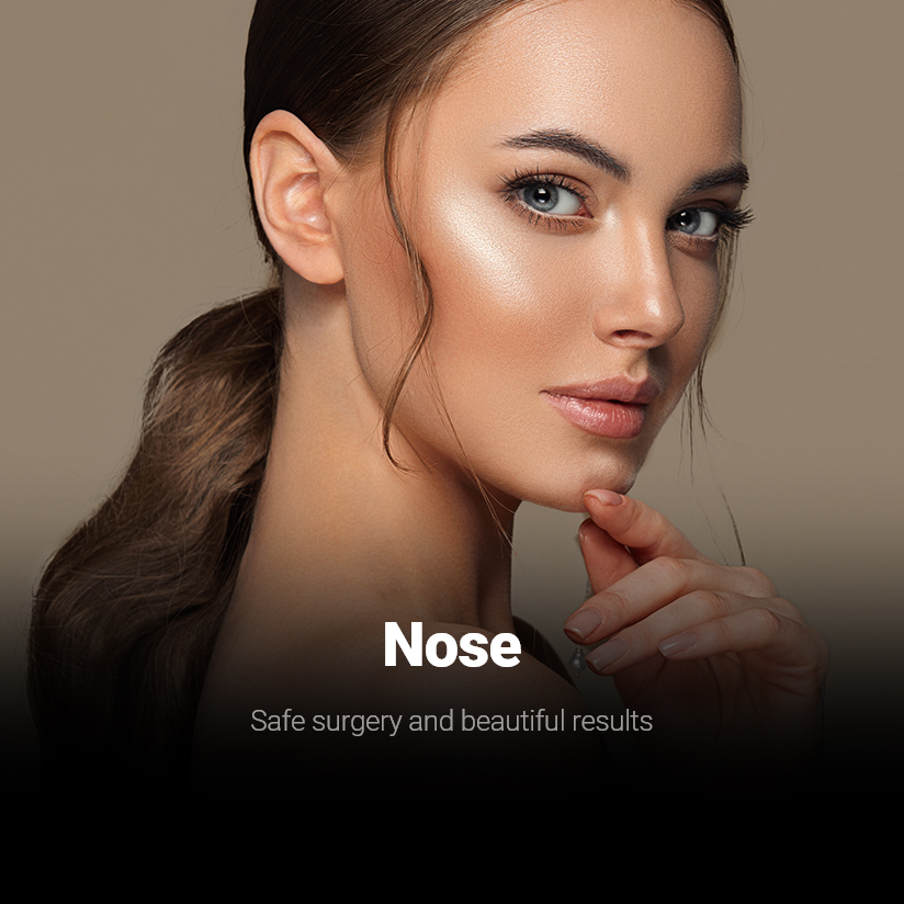 Nose Safe surgery and beautiful results