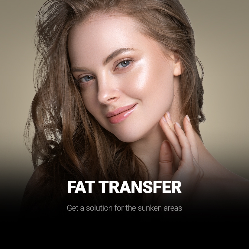 FAT TRANSFER Get a solution for the sunken areas